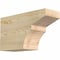 Ekena Millwork Monterey Rough Sawn Rafter Tail, Douglas Fir, 6"W x 10"H x 18"L RFT06X10X18MON00RDF - alternate 1